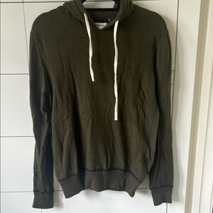 Olive Green Hoodie Sweater